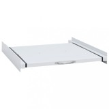 Set Stivuire Mașină Spălat vidaXL cu Raft Retractabil, Oțel, 60x60x8cm, Universal, Alb, Max 80kg + 4kg