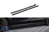 Aditive Maxton Design potrivite pentru Mercedes E-Class W214 A Design-Line sedan dupa 2023, lac negru Performance AutoTuning