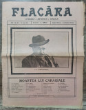 Revista Flacara// anul I, no. 35, 23 iunie 1912, moartea lui Caragiale