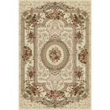 Covor Model Lotos 571-100, Marime 80 x 150 cm, Bej, Crem, Inaltime Fir 8 mm, Antialergic, Polipropilena, Living, Dormitor, Sufragerie, Birou