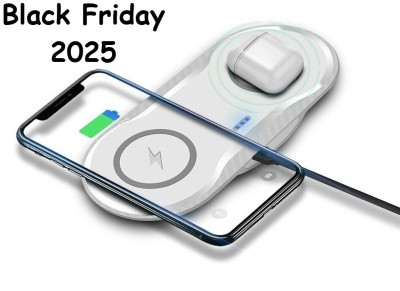 Incarcator Wireless Rapid, Universal, Incarcare Multipla Inclusiv AirPods foto