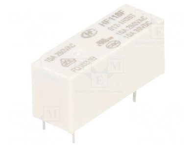 Releu Electromagnetic SPST-NO 12VDC 10A foto