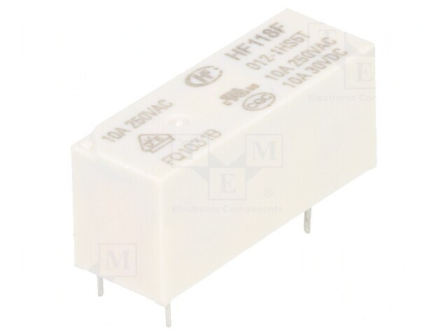 Releu Electromagnetic SPST-NO 12VDC 10A