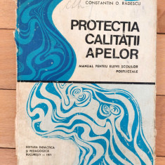 Protectia Calitatii Apelor - Constantin O. Radescu