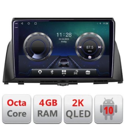 Navigatie Kia Optima 2016- Manual C-345 Android Octa Core Ecran 2K QLED GPS 4G 4+32GB 360 KIT-345+EDT-E410-2K CarStore Technology foto