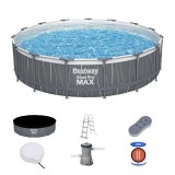 Piscină Bestway LED 457x107cm &ndash; Relaxare garantată!