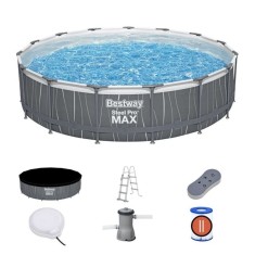 Piscină Bestway LED 457x107cm &ndash; Relaxare garantată!