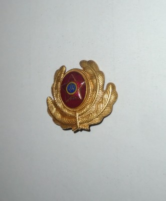Emblema coifura ceremonie - Ofiter RPR -1955 foto