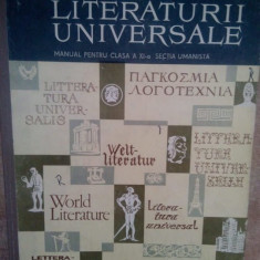 N. I. Barbu - Istoria literaturii universale, clasa a XI-a (1971)