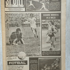 Revista SPORT nr. 7 - Iulie 1989 - Steaua Bucuresti