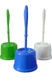 Perie WC Ela SZ-147, plastic, diverse culori