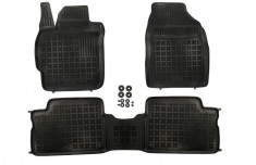 Set covorase auto Rezaw Plast din cauciuc pentru TOYOTA COROLLA dupa 2006 3 buc foto