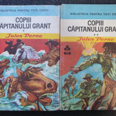 COPIII CAPITANULUI GRANT - Jules Verne (2 vol. Biblioteca pentru toti copiii)