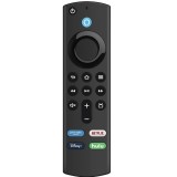 Telecomanda TV cu control vocal, Sunmostar, ABS, Negru