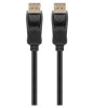 Cablu DisplayPort 1.2 tata - DisplayPort tata 2m 4K Ultra HD 2160p 60Hz negru Goobay 49959