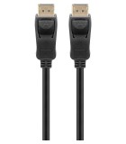 Cablu DisplayPort 1.2 tata - DisplayPort tata 2m 4K Ultra HD 2160p 60Hz negru Goobay 49959