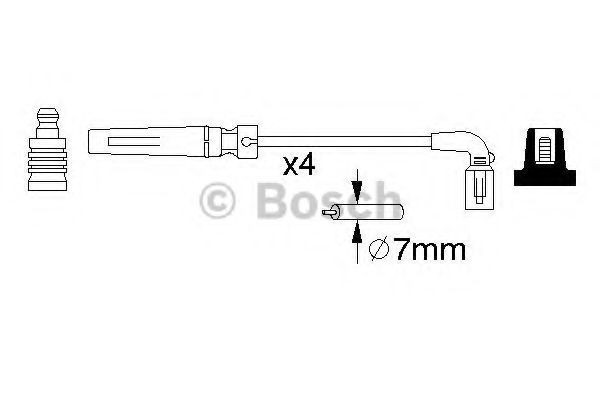 Set fise bujii CHEVROLET CRUZE Hatchback (J305) (2011 - 2016) BOSCH 0 986 356 987