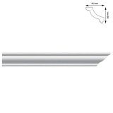 Bagheta colturi, 40x45 mm, 2 m GartenVIP DiyLine, Artool