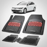 Covorase Volkswagen Golf Mk8 Variant Combi Compatibile 2020-2025 | Red, Cauciuc