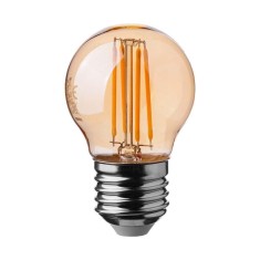 Bec LED Filament Vintage 2W, G45, E27, Lumina Calda, de Exterior
