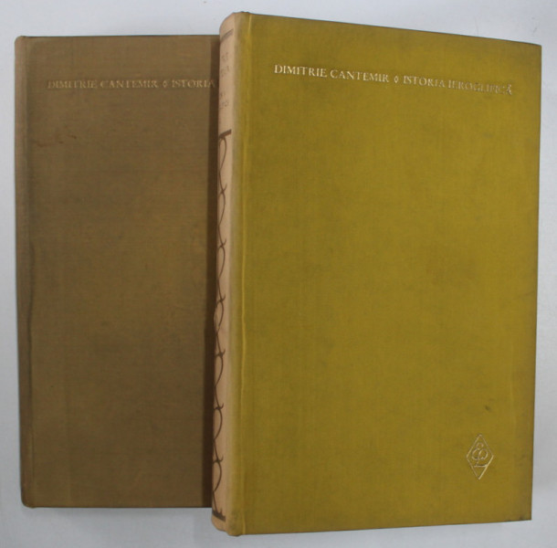 ISTORIA IEROGLIFICA , VOL I , II de DIMITRIE CANTEMIR , 1965