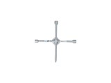 Cheie cruce pentru roti Carpoint ranforsata cu 4 capete de 17-19-21mm si 1/2