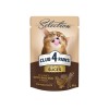 Club 4 Paws Premium Plus Selection Hrana umeda pentru pisici - Bucati de pui si vitel in sos, 12x80g