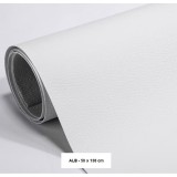 Rola din Piele Ecologica, Culoare Alb Pentru Reconditionare si Retapitare Canapea, Scaun, Interior Auto, Autoadeziv Puternic, Usor de Aplicat Dimensiu