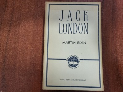 Martin Eden de Jack London foto