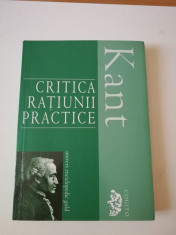 Kant - Critica Ra?iunii Practice foto