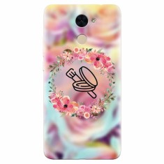 Husa silicon pentru Huawei Enjoy 7 Plus, Make Up Expert