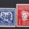 IUGOSLAVIA 1945 MI.459-460 MNH