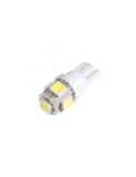 Led auto W5W, T10 cu 5 SMD 24V pentru camion, tir