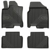 Set Covorase Auto Cauciuc Tip Tavita 2.5D No.77 Frogum Nissan X-Trail T32 2017&rarr; 77409514, Negro