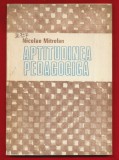 Nicolae Mitrofan &quot;Aptitudinea pedagogica&quot; 1988