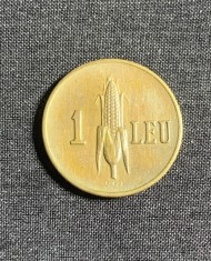 Moneda 1 leu 1941 foto