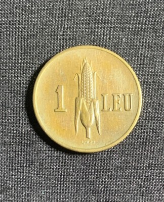 Moneda 1 leu 1941 foto