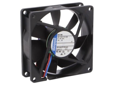 Ventilator EBM-PAPST DC axial 12V 80x80x25mm 69m3/h 32dBA foto