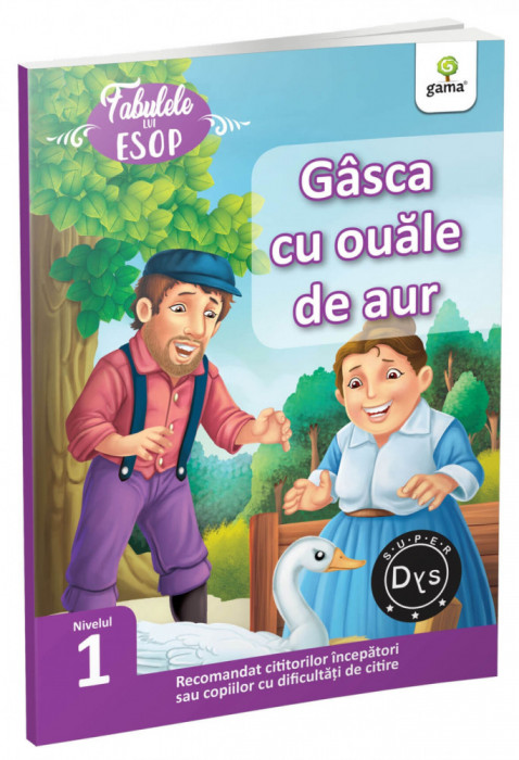 Gasca Cu Ouale De Aur, Esop - Editura Gama