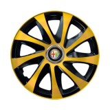 Set 4 capace roti Drift extra gold R14 Compatibil Cu Alfa Romeo