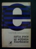 Arta rece si stiinta fierbinte-Victor Sahleanu