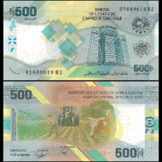 Central African States 2022 - 500 francs UNC