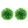 Set 2 Bile Cimisir Artificial Gossi, 30cm, Verde/Negru - Decor Exterior/Interior, Gradina