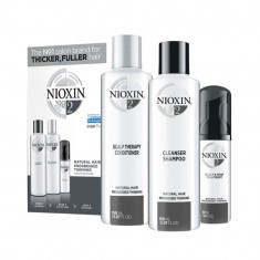 Kit impotriva caderii parului, Nioxin, System 2, Sampon 150 ml + Balsam 150 ml + Tratament 40 ml foto