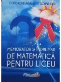 Gheorghe Adalbert Schneider - Memorator si indrumator de matematica pentru liceu (editia 2022)