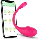 Vibrator din silicon medical NX JustZEN&trade; Stimulare Punct G si Clitoris, 9 moduri de vibratii, silentios si rezistent la apa, conexiune Bluetooth