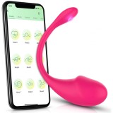 Vibrator din silicon medical NX JustZEN&trade; Stimulare Punct G si Clitoris, 9 moduri de vibratii, silentios si rezistent la apa, conexiune Bluetooth