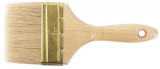 Pensulă Strend Pro JA019, 4,0 , plată, galbenă, cu m&acirc;ner din lemn