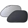 Parasolare opace trapezoidale RoGroup, 65 cm x 38 cm, 2 bucati