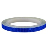 Banda reflectorizanta pentru biciclete, motociclete, masini, FIXATO, autoadeziva, rezistenta la apa, lungime 8m, Albastru